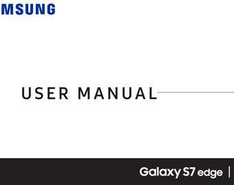 Instrukcja obsługi Samsung Galaxy S7/S7 Edge (pobierz plik PDF)