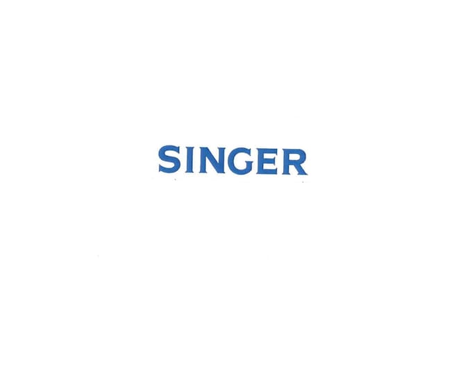 Singer 100 Featherweight Sewing Machine Instruction Manual - User Manual - Complete User Guide - English