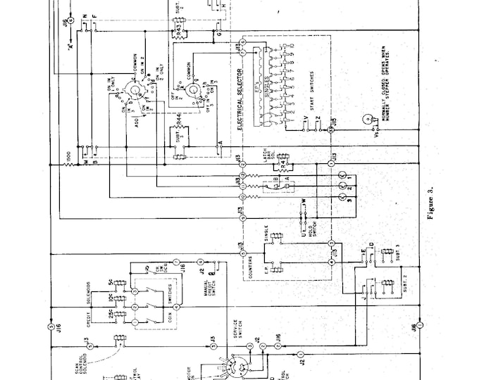 Seeburg TES1-L6- Service Manual - Instruction Manual -  Wiring Diagram - Schematic - Operation Manual - Parts List