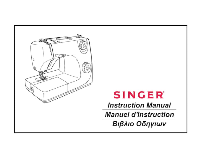 Singer Smart II Sewing Machine Instruction Manual - User Manual - Complete User Guide - English