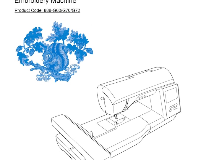 Brother NQ1700E Sewing Machine Instruction Manual - User Manual - Complete User Guide