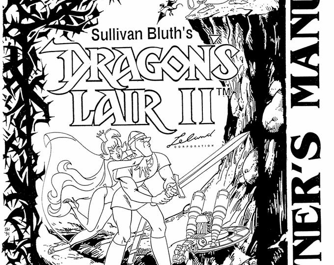LELAND - DRAGONS LAIR 2 - Service Manual - Parts Manual - Owner manual -  Pdf Download