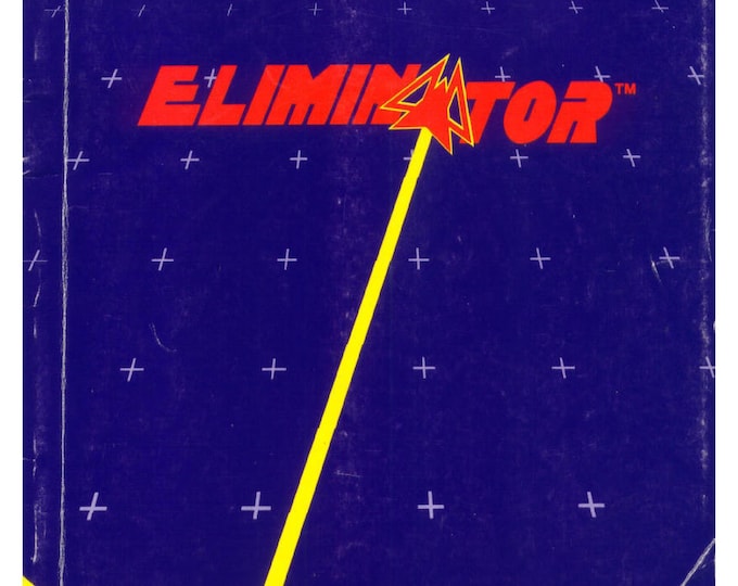 SEGA - ELIMINATOR  - Service Manual - Parts Manual - Owner manual -  Pdf Download