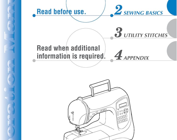 Brother Simplicity 3129 Sewing Machine Instruction Manual - User Manual - Complete User Guide