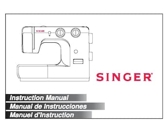 Singer 1525 Sewing Machine Instruction Manual - User Manual - Complete User Guide - English