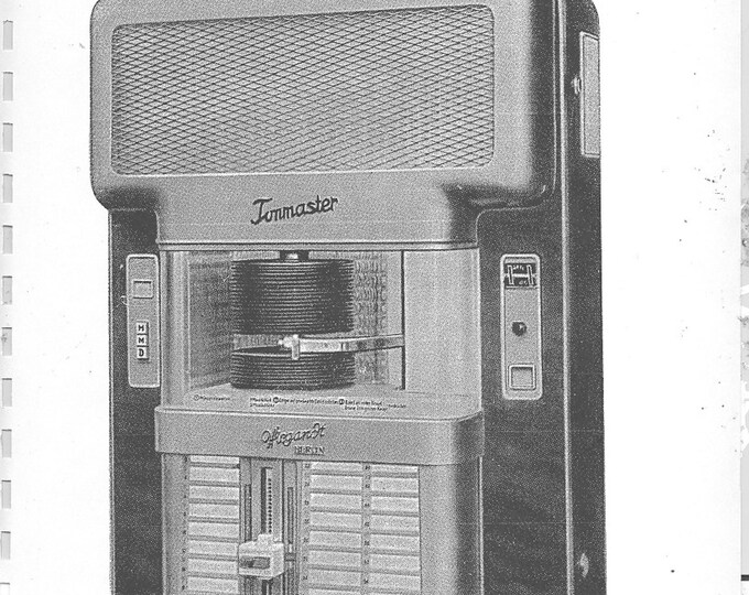 Wiegandt Automaten - Tonmaster - Instructions - User Manual - English