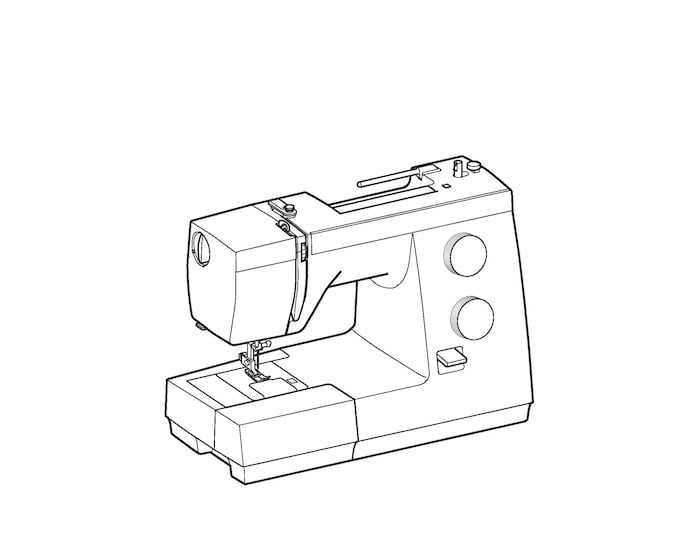 Janome 709 Sewist Sewing Machine Instruction Manual - User Manual - Complete User Guide - English