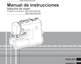 Brother ST371HD Sewing Machine Instruction Manual - User Manual - Complete User Guide