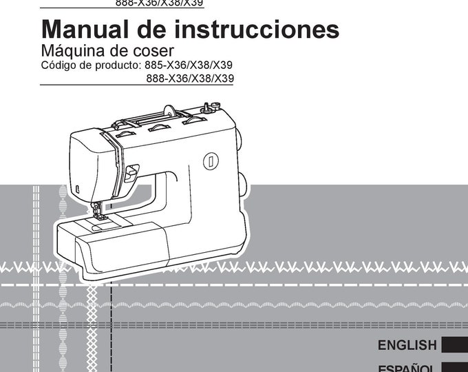 Brother ST371HD Sewing Machine Instruction Manual - User Manual - Complete User Guide
