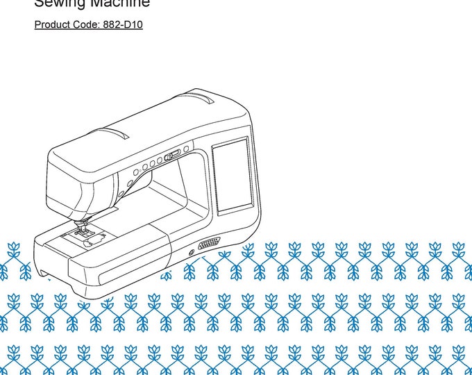 Brother BQ2450 Sewing Machine Instruction Manual - User Manual - Complete User Guide