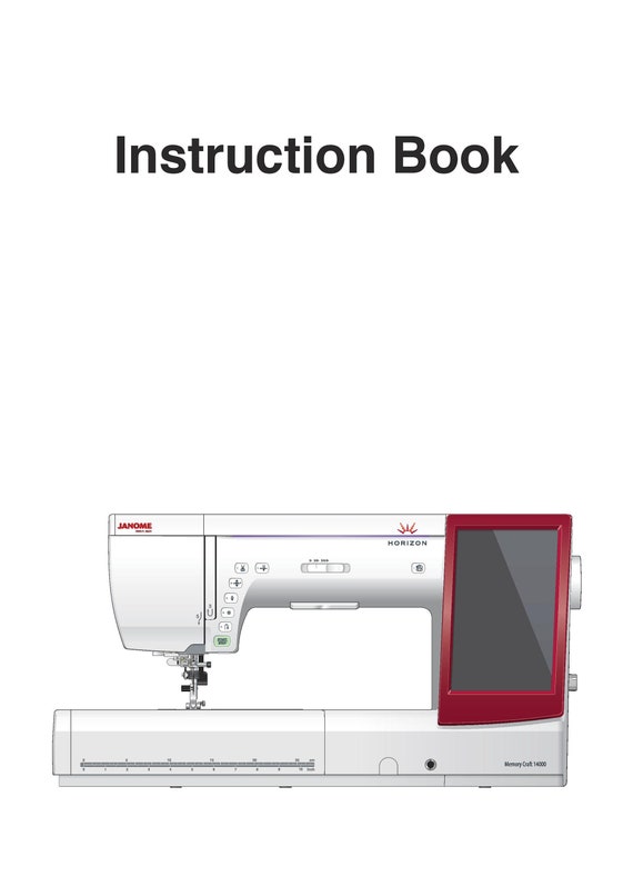 Brother XR9550 Sewing Machine Instruction Manual User Manual Complete User  Guide 