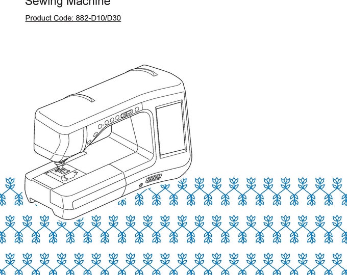 Brother BQ2500 Sewing Machine Instruction Manual - User Manual - Complete User Guide