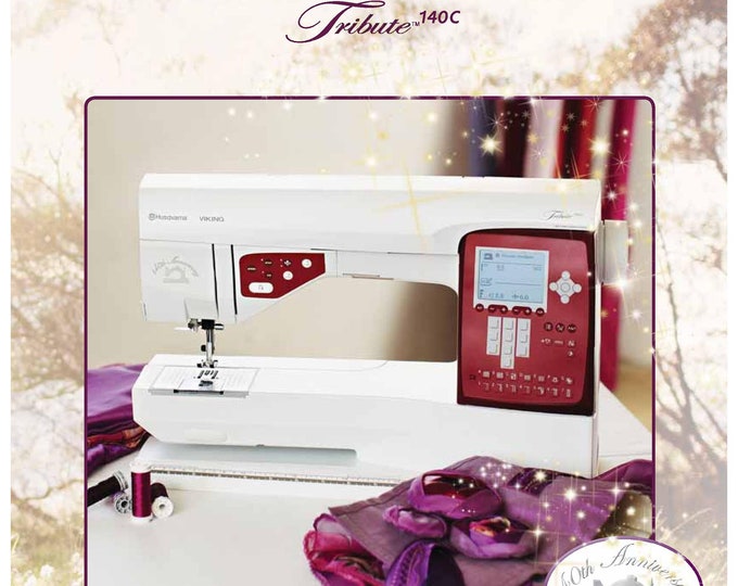 Husqvarna Viking Tribute 140C Sewing Machine Instruction Manual - User Manual - Complete User Guide - English