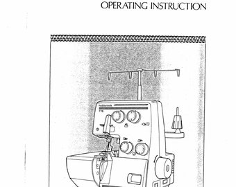 Pfaff Hobbylock 776 Sewing Machine Instruction Manual (English)