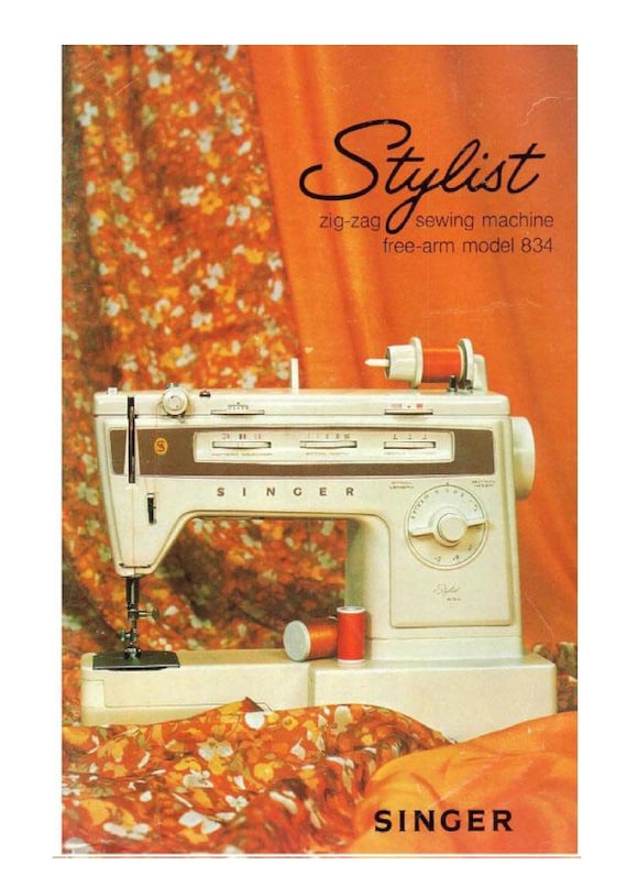 じぇしかさま専用 Singer 834 Stylist Sewing Machine Instruction Manual - User