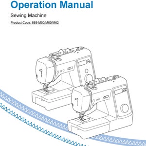 Brother NS80PRW Sewing Machine Instruction Manual - User Manual - Complete User Guide