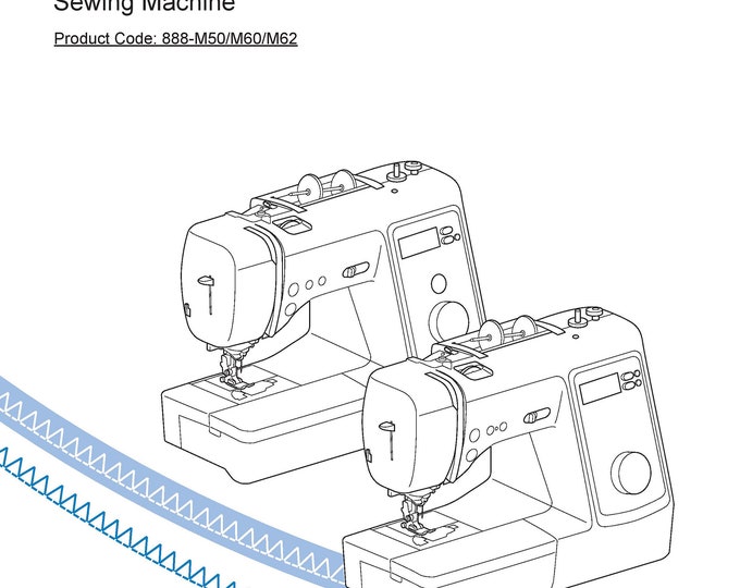 Brother NS80PRW Sewing Machine Instruction Manual - User Manual - Complete User Guide