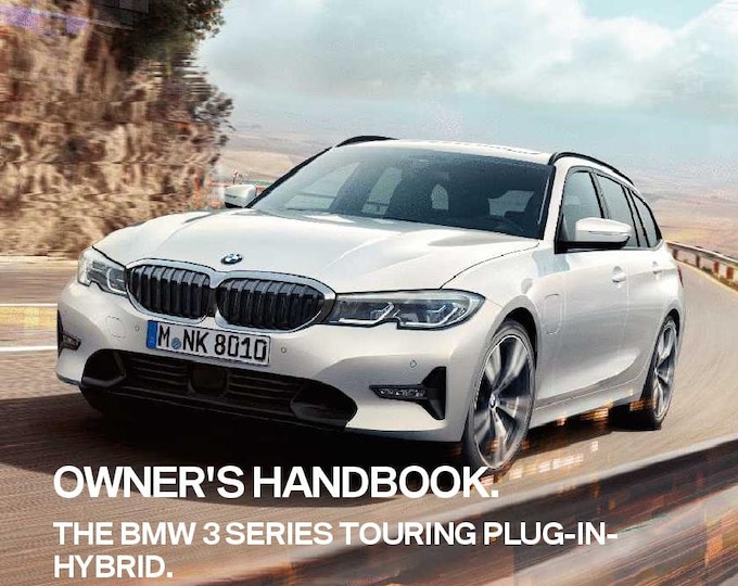 BMW 3 Series Plug-In-Hybrid G21 2021 Owners Manual - English