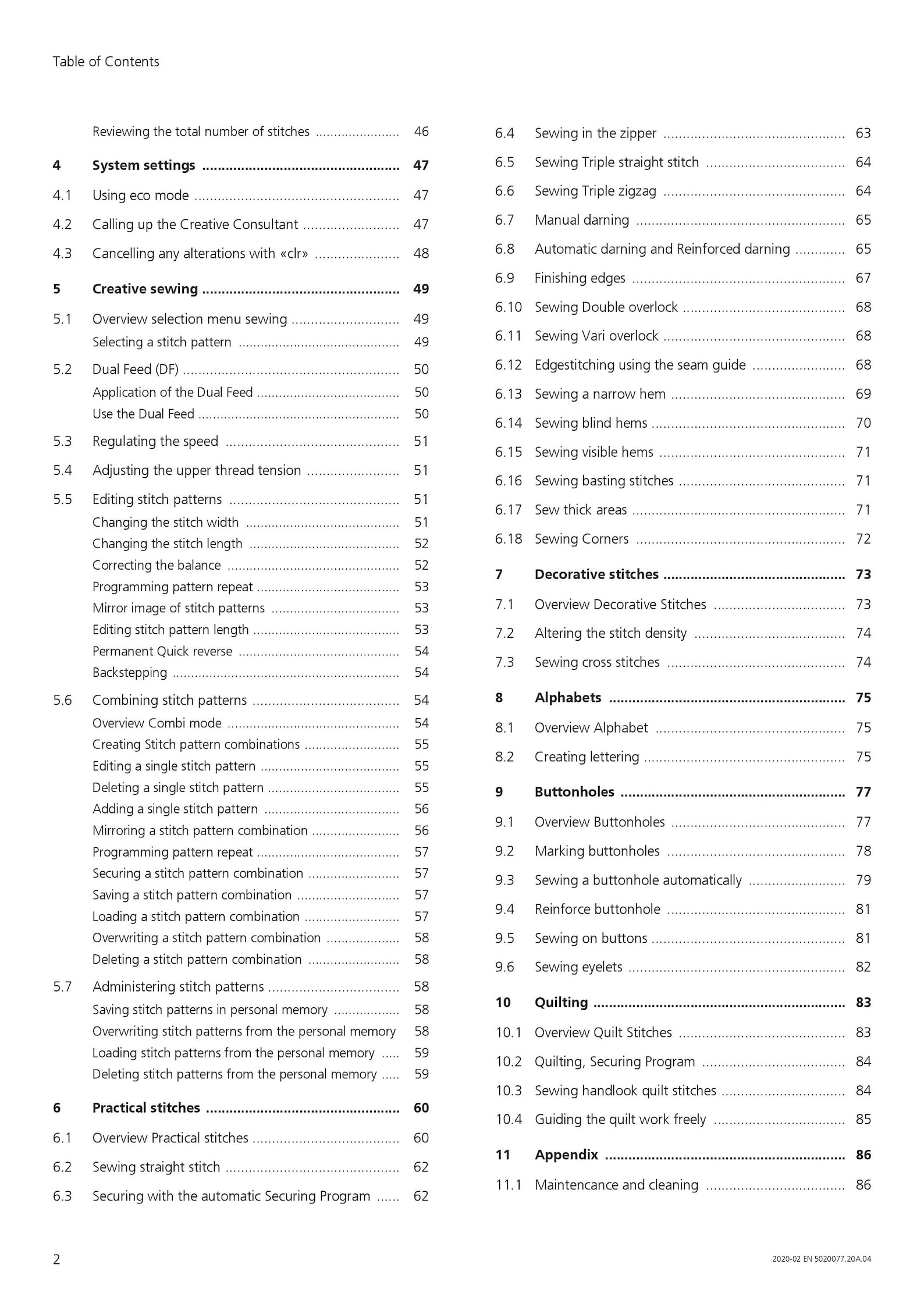 B77 Sewing Machine Instruction Manual User Manual Complete