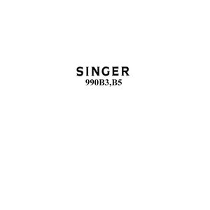 Singer-990B3-990B5-Service-Manual Repair Manual - English