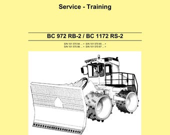 Bomag BC 972 RB-2 - BC 1172 Rs-2 - Manuel de réparation - Manuel de réparation - Manuel d'atelier - Anglais
