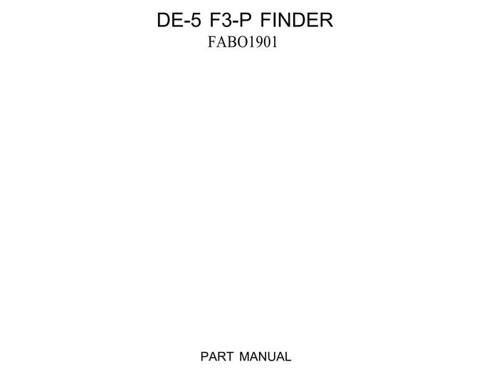 Nikon F3 Finder DE-5 - Service Manual - Workshop Manual -  PDF Download