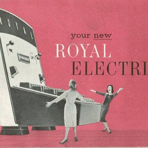 Royal Electric Typewriter Instruction Manual - User Manual - Complete User Guide