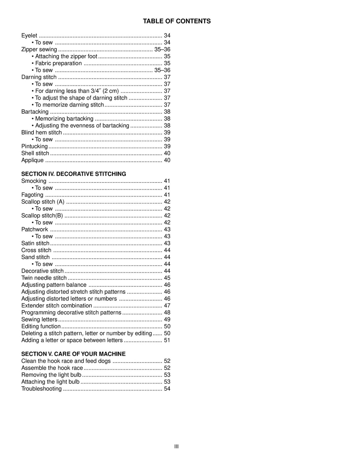 Janome DC5100 Sewing Machine Instruction Manual User Manual Etsy