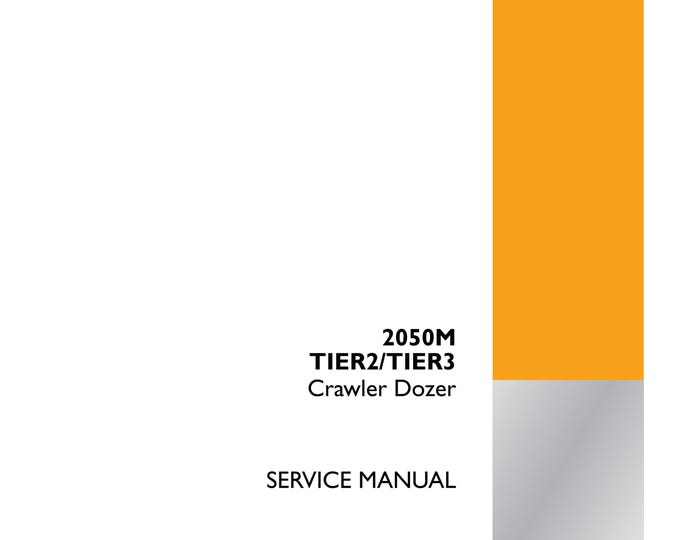 Case 2050M TIER2/3 Crawler Excavator  - Repair Manual - Service Manual-Shop Manua (Pdf Download)
