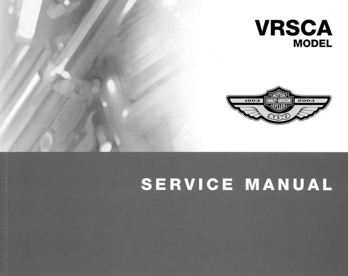Harley Davidson Vrsca 2003 - Service Manual - Parts Manual - Owner manual - Pdf Download