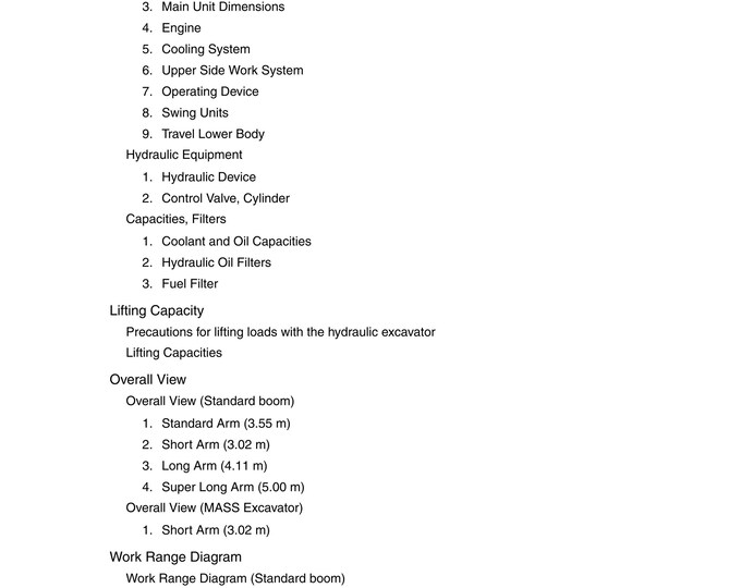 Linkbelt - Excavator 700 X2 - Shop Manual - Workshop Manual - Service Manual - English