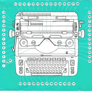 Hermes ambassador typewriter - Etsy 日本