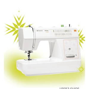 Husqvarna Viking H Class E20 Sewing Machine Instruction Manual - User Manual - Complete User Guide - English