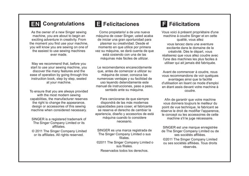 Singer 5523 Sewing Machine Instruction Manual User Manual Etsy