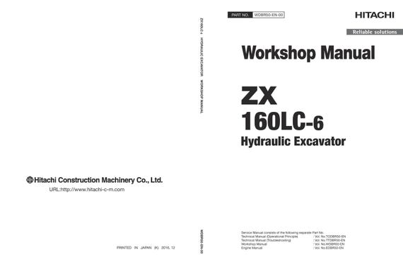 Hitachi ZX160LC-6 Service Manual - Workshop Manual - Wiring