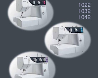 Pfaff Hobby 1022 1032 1042 Sewing Machine Instruction Manual