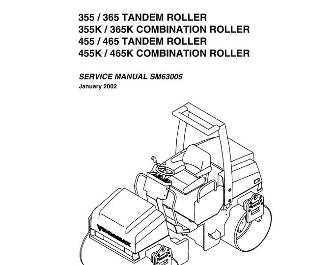 Vibromax - Service Manual SM63005  Workshop Manual - Service Manual - Parts Manual - Owners Manual (pdf Download)