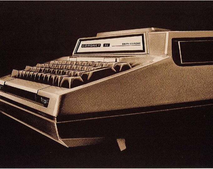 SCM Coronet XL Typewriter Instruction Manual - User Manual - Complete User Guide
