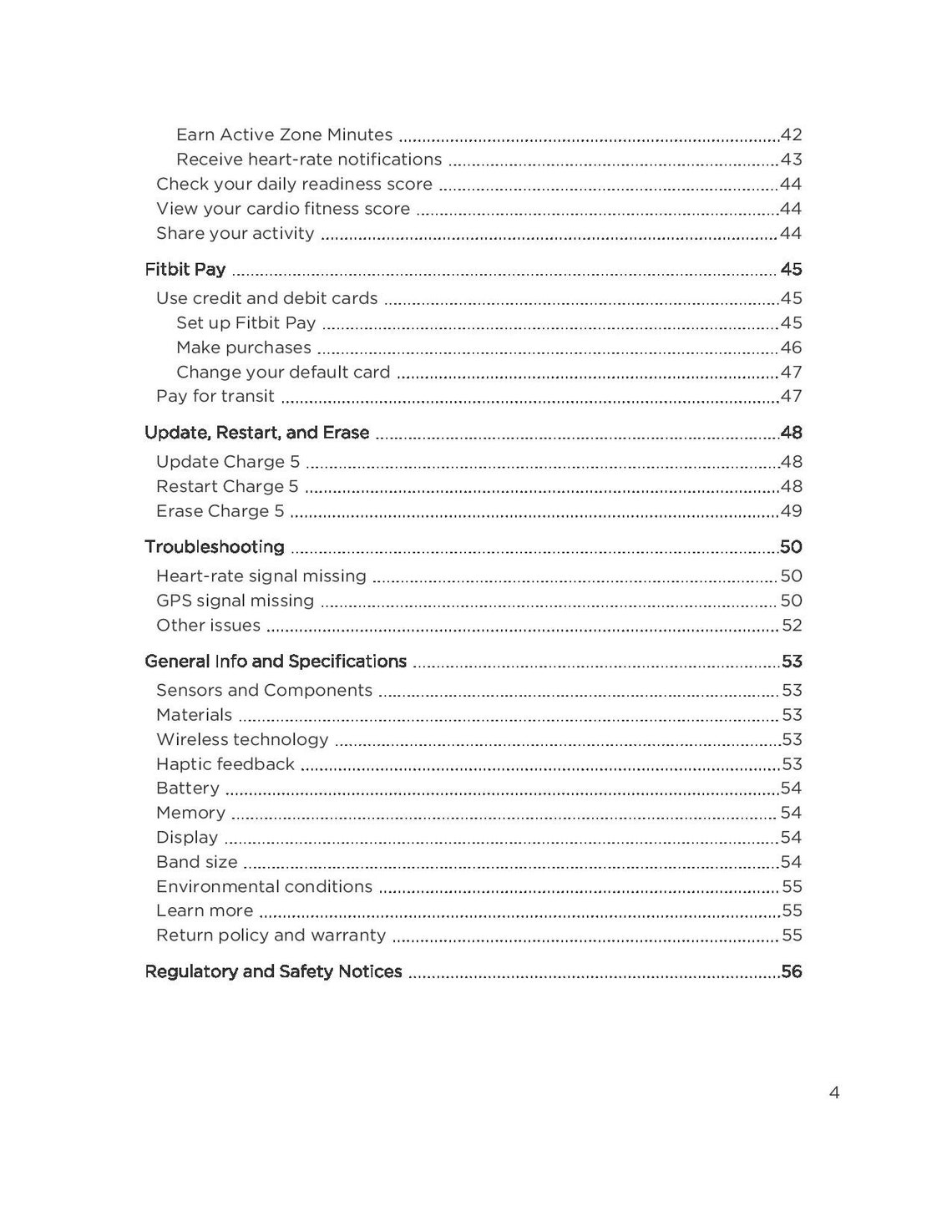 Fitbit Charge 5 User Manual Instructions User Guide Etsy