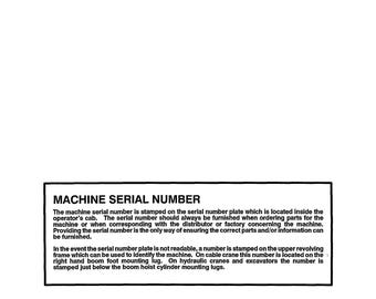 Linkbelt Bagger 5800 QEX Service Anleitung (PDF Download)