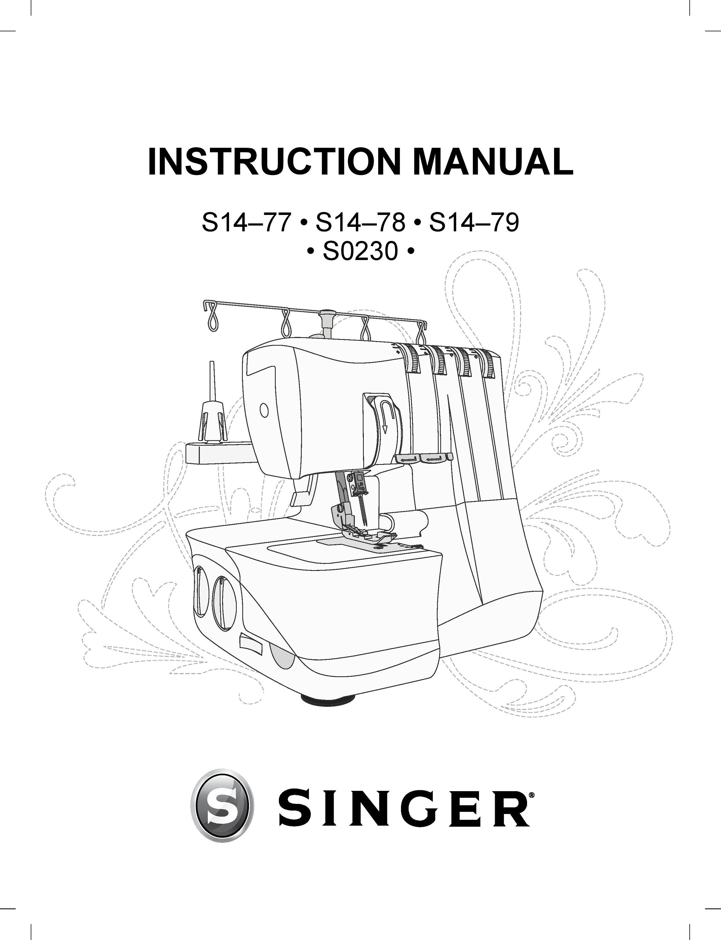 Singer S14-78 Serger Sewing Machine