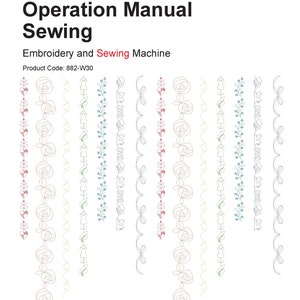 Brother Luminaire XP1 Sewing Machine Instruction Manual - User Manual - Complete User Guide