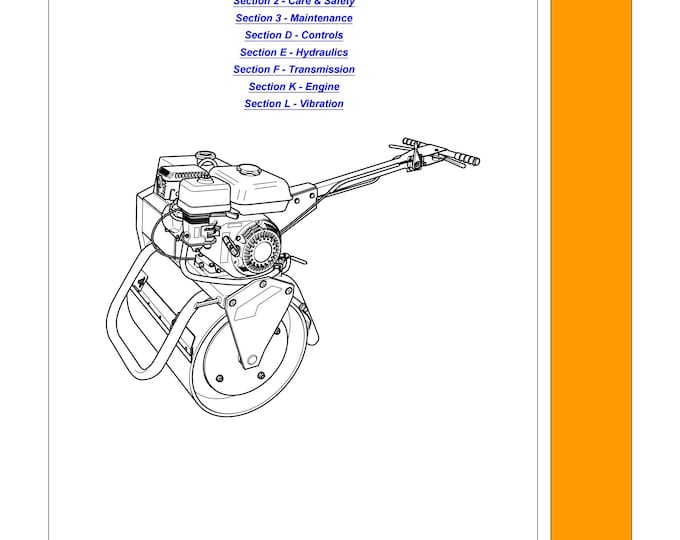 JCB VMS 55 - 9803-9560 - Service Manual Workshop Manual - Service Manual - Parts Manual - Owners Manual (PDF Download)