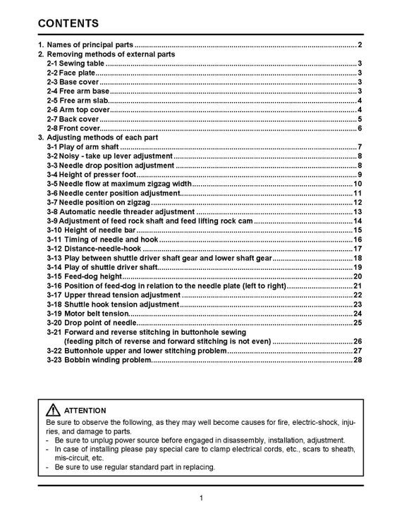 User manual Singer Heavy Duty 4411 (English - 65 pages)