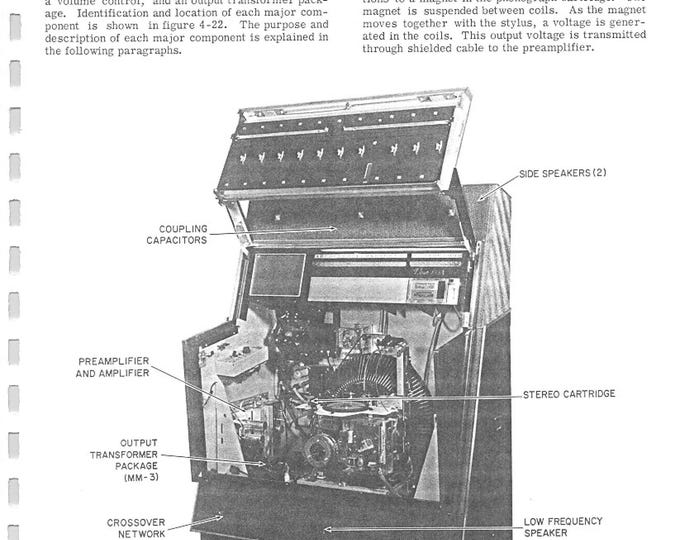 ROWE - MM-3 - MM-4 Programming Chart - Wiring - Service Manual - User Manual - Parts List - English