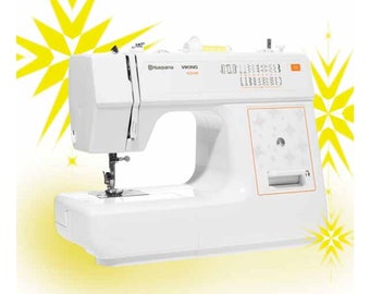 Husqvarna Viking H Class E10 Sewing Machine Instruction Manual (English)