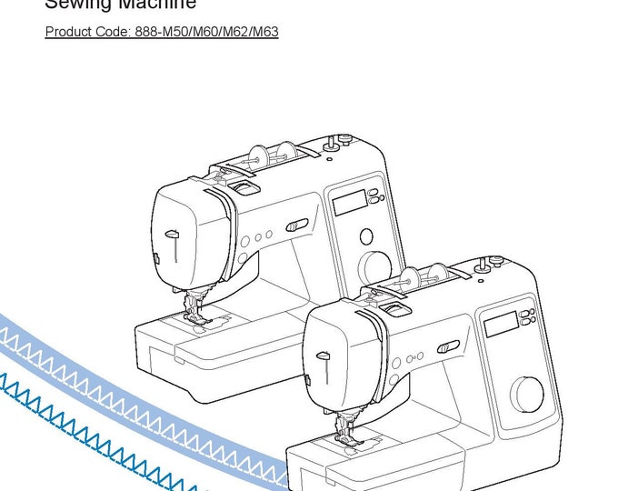 Brother Innov-is NS80e Sewing Machine Instruction Manual - User Manual - Complete User Guide