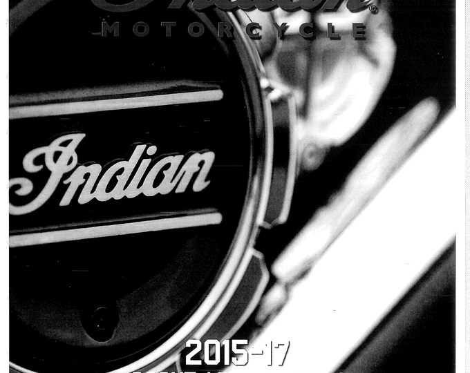 Harley Davidson - Indian Motorcycle 2015-2017 Scout Sixty - Service Manual - Parts Manual - Owner manual - Pdf Download