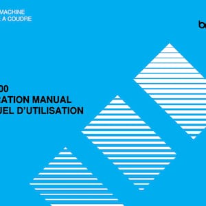 Brother PQ1300 Sewing Machine Instruction Manual - User Manual - Complete User Guide