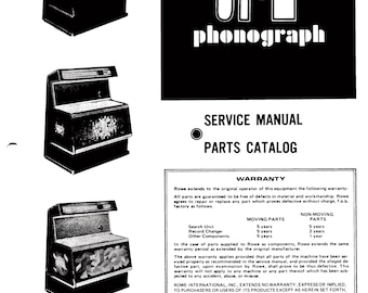 ROWE - TI - 2 - Schematic - Service Manual - User Manual - Parts List - English